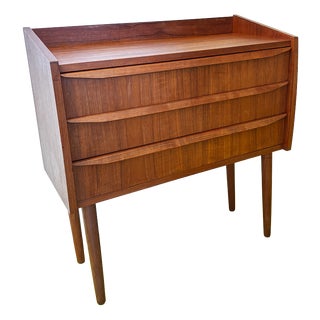 Nightstand in Danish Teak by Feldaballes Mobelfabrik, Denmark, 1960 For Sale
