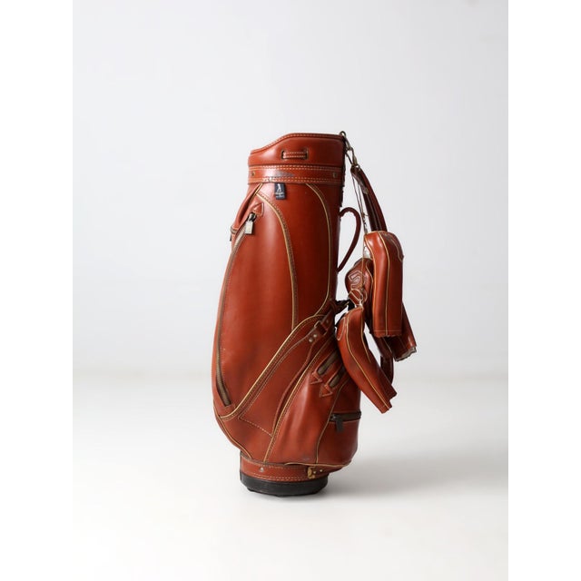 Mid-Century Modern Vintage Amf Hogan Golf Bag With Club Covers For Sale - Image 3 of 15