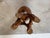 Vintage Organic Hand-Carved Mahogany Wood Plant Stand / Pedestal Table For Sale - Image 11 of 12