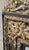 Louis XIV Style Mirror with Blackened Wood and Repoussé Gilt Metal Panels, 1870s For Sale - Image 6 of 12