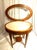Early 20th Century Early 20th Century Edwardian Hand Painted Adams Style Satinwood Oval Vitrine or Bijouterie Table For Sale - Image 5 of 16