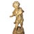 Ceramic Auguste Moreau "Pebble Thrower" Figurative Statue on Fluted Pedestal For Sale - Image 7 of 15