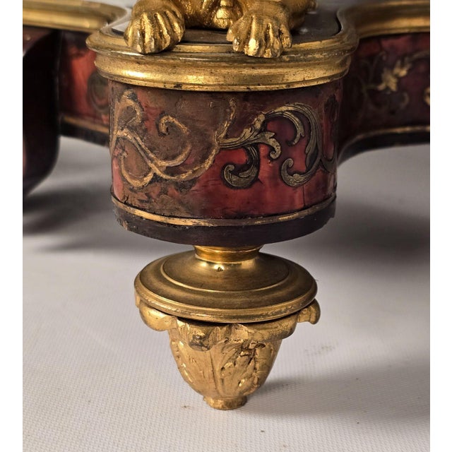 Louis XIV Boulle and Gilt Bracket Clock For Sale - Image 16 of 16