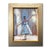 Ballerina Painting Original Impressionist Oil Blue Dancer by Valeriya Serova, Framed For Sale - Image 11 of 12