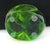 Glass Liuli Gongfang Signed LTD Ed Art Glass Sculpture Green Pâte-De-Verre Crystal #92/3330 For Sale - Image 7 of 8