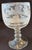 1930s 1930s Cambridge Imperial Fox Hunt Scene Glass Goblets Tally Ho Hay Day - Set of 9 For Sale - Image 5 of 15