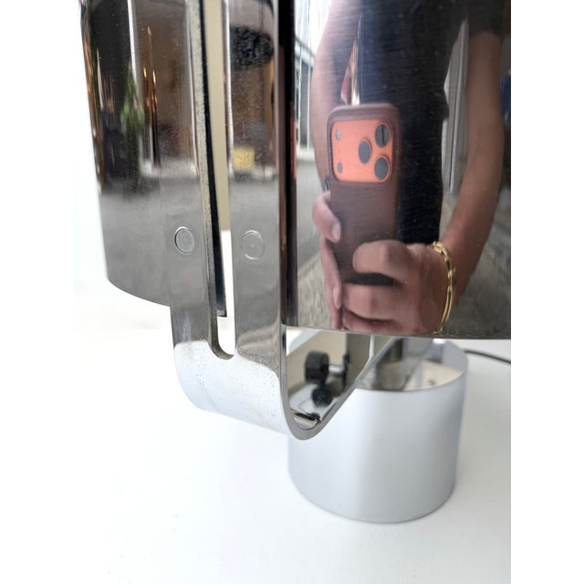 Pair of Lamps Metal by Paolo Caliari for Linea T. Italy, 1970s For Sale - Image 14 of 17
