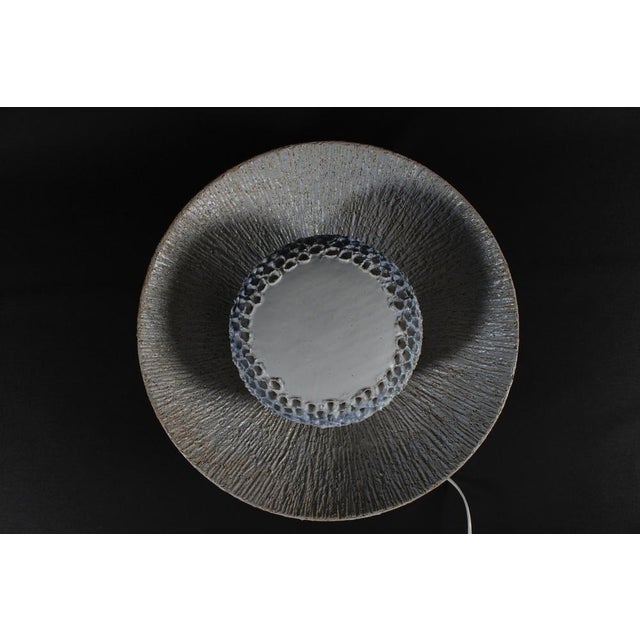 Mid-Century Modern Danish Sculptural Sun Wall Sconce from Brangstrup Stentøj, 1970s For Sale - Image 3 of 17