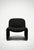 Vintage Black Alky Lounge Chair by Giancarlo Piretti for Castelli, 1960s, in Very Good conditions. Designed 1960 to 1969...