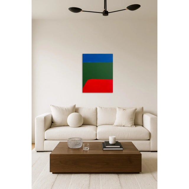 Bodasca, Color Block Abstract, 2025, Acrylic on Canvas For Sale - Image 7 of 10
