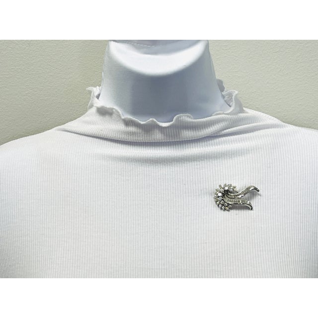 Beautiful 4.00 ct. white diamond marquise, round, and baguette shapes. Good quality, white, and bright diamonds. Handmade...