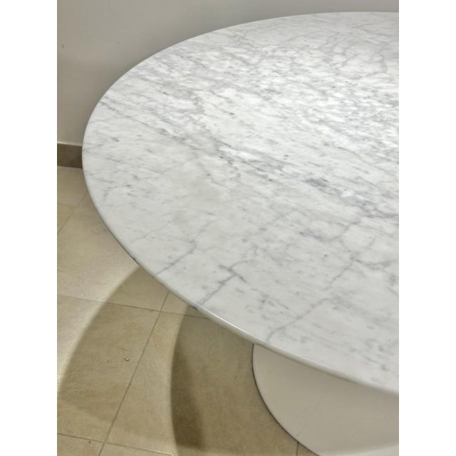 Tulip Console Table in Marble from Knoll, 1960s For Sale - Image 4 of 12