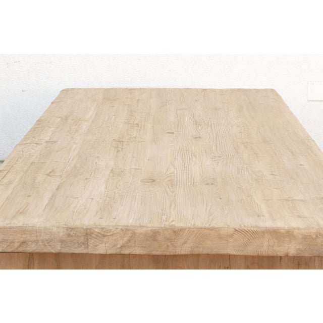 The Bastide, 84" Reclaimed Wood Tavern Table For Sale - Image 13 of 16