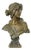 Emmanuel Villanis, French Art Nouveau Cinderella Bust, 1900, Bronze For Sale