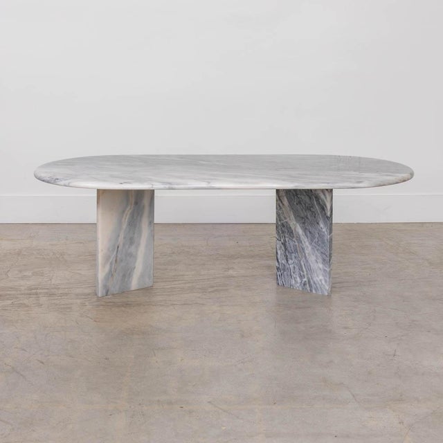 1960s Italian Marble Coffee Table For Sale - Image 4 of 11