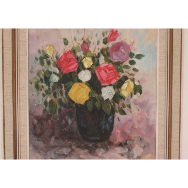 Willack, Vase, 1950s, Oil on Canvas, Framed For Sale - Image 10 of 18