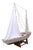 Large Sailboat Model, 1980s For Sale