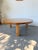 Wood Vintage Round Tripod Coffee Table in Oak, 1950 For Sale - Image 7 of 18