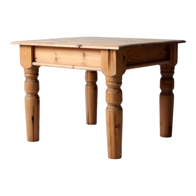 Antique Wooden Side Table For Sale