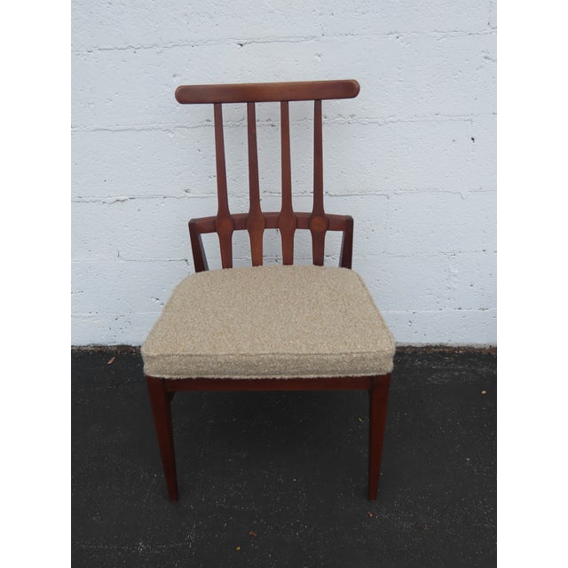 Foster McDavid Mid Century Modern Dining Chairs Set of Four 6642 For Sale - Image 10 of 17