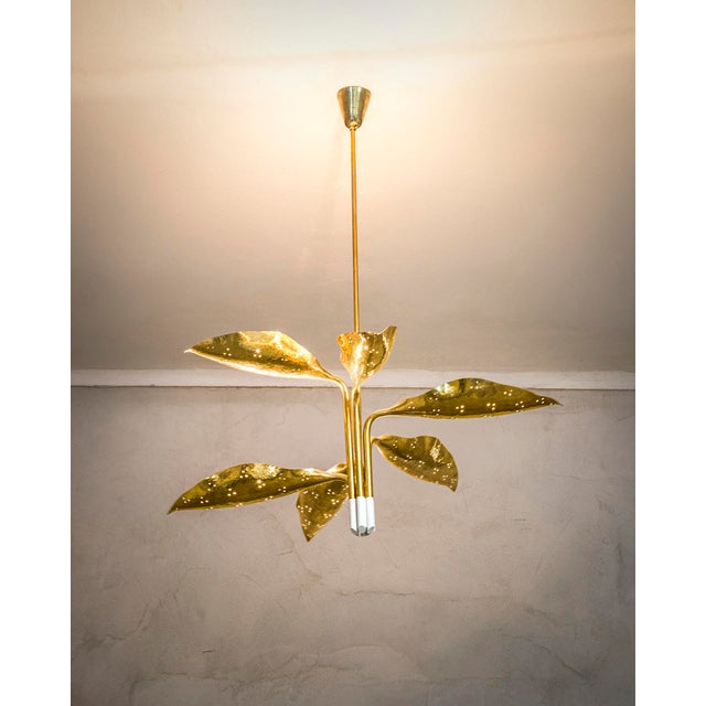 Model 12369 Chandelier by Angelo Lelii for Arredoluce, 1950s For Sale - Image 6 of 7