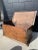 Early 19th Century Primitive Petite Solid Wood Chest With Hand-Hewn Details and Exposed Dovetail Joinery For Sale - Image 4 of 8