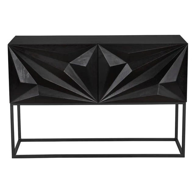 Embrace understated elegance with the Small Zurich Console. This stunning piece combines the rich, deep tones of ebony...