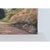 Modern French Vintage Landscape Painting with Cathedral For Sale - Image 3 of 9