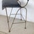 Vintage Studio-Made Sculptural Iron Counter Stool With Black Leather Seat For Sale - Image 11 of 18
