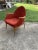 Mid-Century Modern Mid-Century Red Armchair, 1960s For Sale - Image 3 of 9