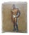 Mid 20th Century Robert Whitmore Oil Painting of Male Model For Sale