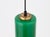 Glass 1960s Mid Century Modern Teal Green Murano Glass Pendant Light For Sale - Image 7 of 9