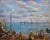 David Burliuk -1950s Fishermen Lifestyle on Sag Harbor -Oil Painting For Sale - Image 4 of 13