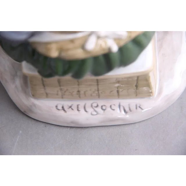 Ceramic Model 2233 Fisherwoman Figure from Bing & Grøndahl, 1950s For Sale - Image 7 of 9