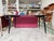 Black Lacquered Wood Dining Table with Conical Legs and Chrome Details, 1960s For Sale - Image 4 of 9