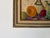 1970s 1970s Frances Heller “Fruit and Wine” Still Life Oil on Canvas Board Painting, Wood Framed For Sale - Image 5 of 10