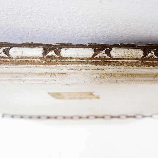 Italian Mirror in Stucco and Colored Stones For Sale - Image 10 of 13