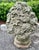 Cast Stone Flower Basket Sculpture Garden Ornament Mid 20th Century For Sale - Image 10 of 18