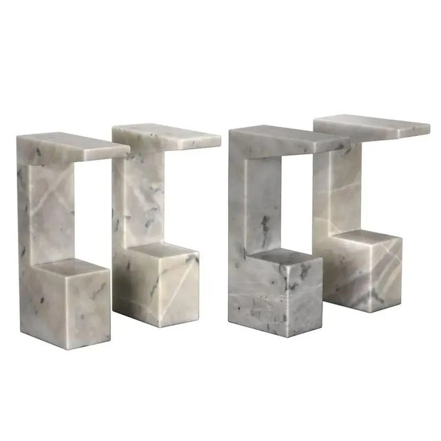 White NOIR Aero Side Table For Sale - Image 8 of 9