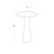 Regina Andrew Ellis Aluminum Table, Blackened Zinc For Sale In Detroit - Image 6 of 7