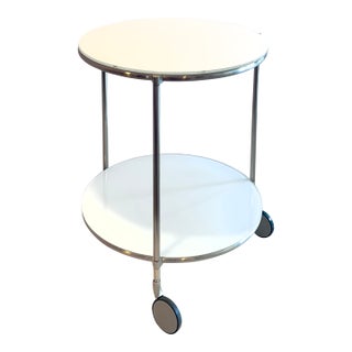 Vintage Ikea "Strind" Mobile Side Table & Serving Trolley - Out of Production For Sale