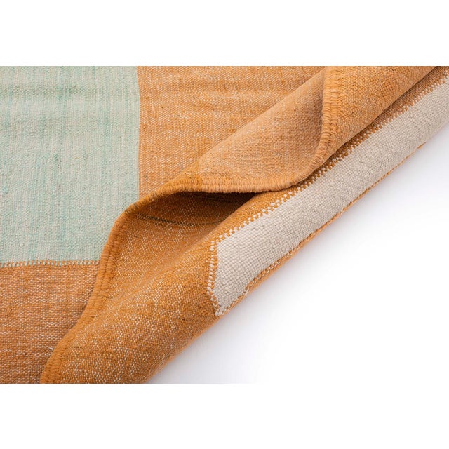 Textile Handwoven Wool Rug by Azele Studio For Sale - Image 7 of 9