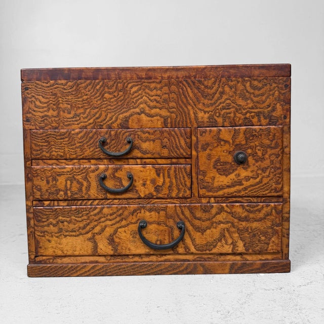 Antique Japanese Haribako Sewing Box, 1920s For Sale - Image 13 of 13