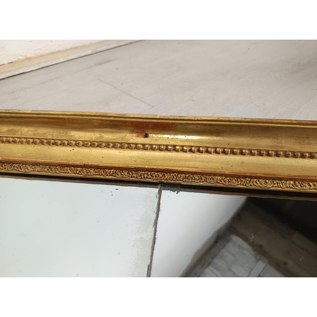 Antique Gilt Wall Mirror For Sale - Image 11 of 18