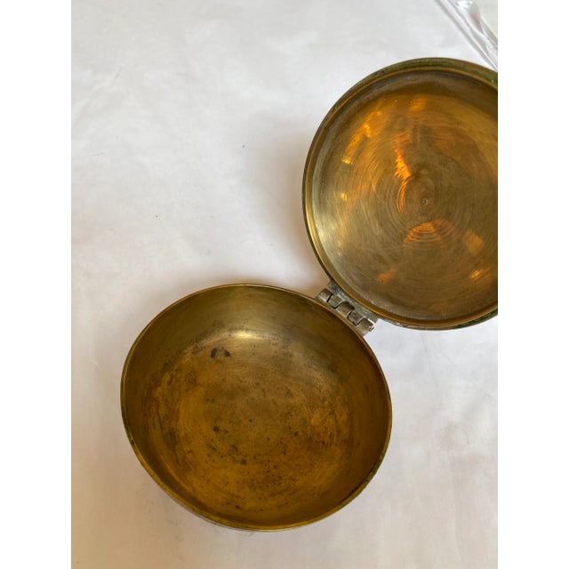 1950s Vintage Brass Crumb Catcher For Sale - Image 5 of 6