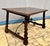 Baroque 18th Century Refectory Spanish Table With Lyre Legs and Iron Stretcher For Sale - Image 3 of 10