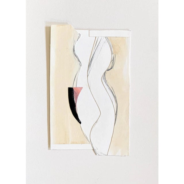 Gesture I Abstract Figurative Collage For Sale