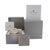 Metal Ladies Michele by Fossil Sport Sail 38mm Mww01p000017 Silver Dial Quartz Watch For Sale - Image 7 of 8