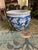 Vintage Large Chinoiserie Fishbowl Planter Floor Planter For Sale - Image 4 of 5