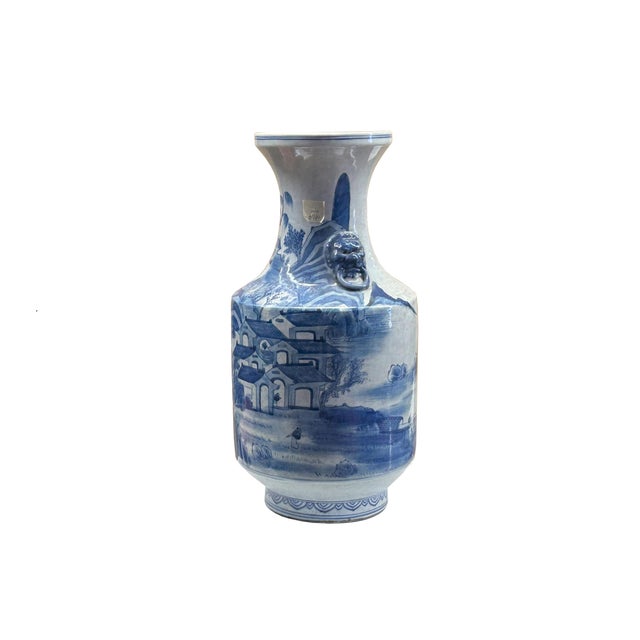 This exquisite vintage Chinese porcelain art vase is a stunning example of traditional craftsmanship and artistry....